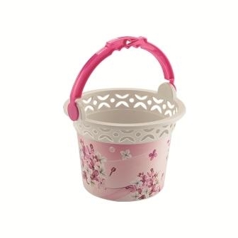 Violet House - Decorated Latch Basket Violet House - Decorated Latch Basket