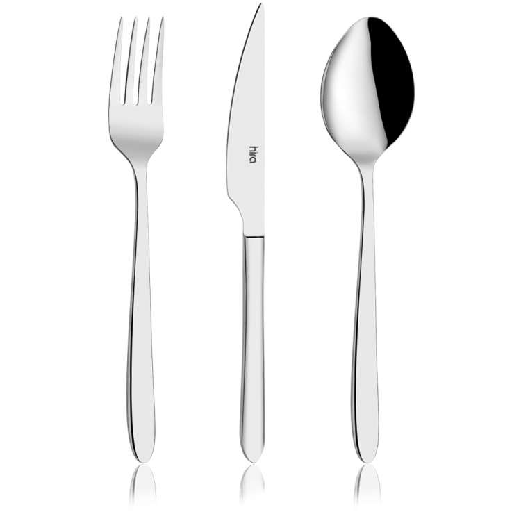 Ege Plain Cutlery Set - Thumbnail
