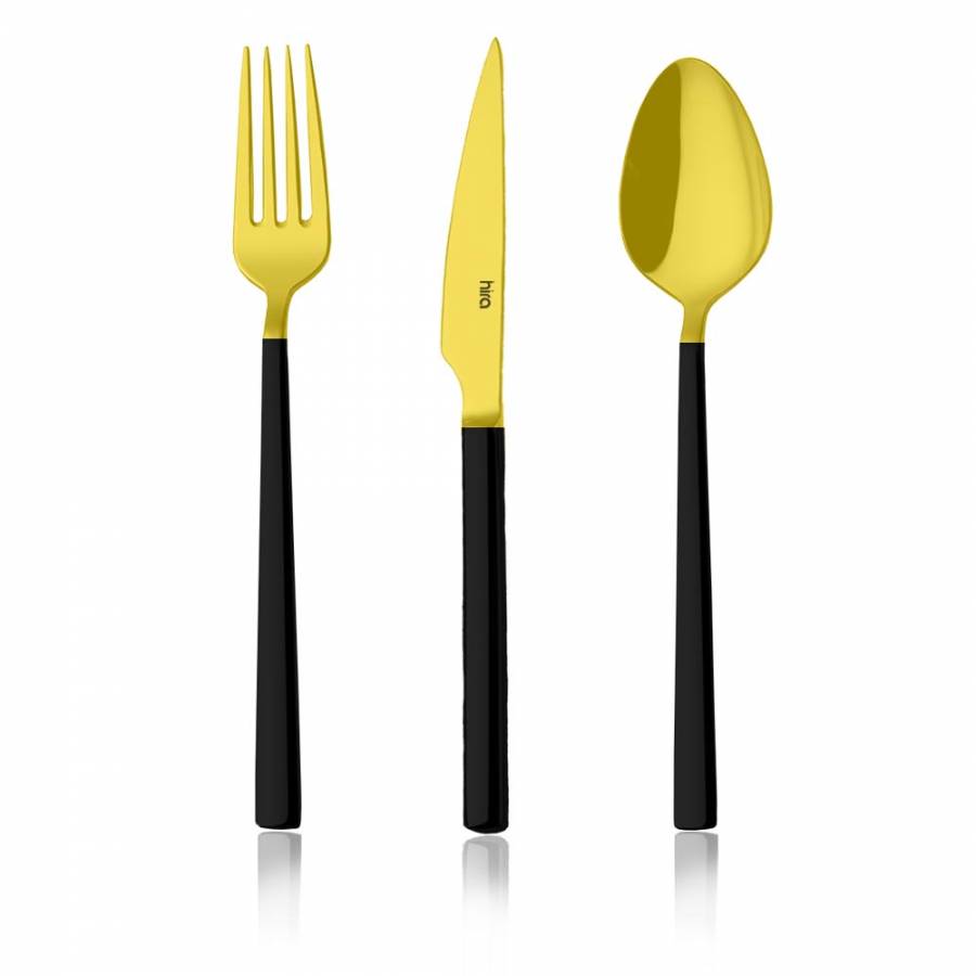 Ege Titanium Pearl Coated Cutlery Set