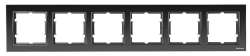 Elitra Chrome 2 Gang Horizontal Frame Bright Smoked-Smoked - Thumbnail