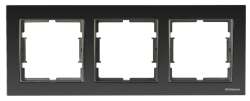 Elitra Chrome 2 Gang Horizontal Frame Bright Smoked-Smoked - Thumbnail