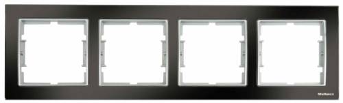 Elitra Metal Horizontal Double Frame Smoked-Silver