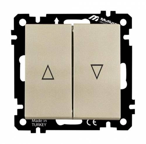 EP - Blind Switch (Control Switch) White with Screw