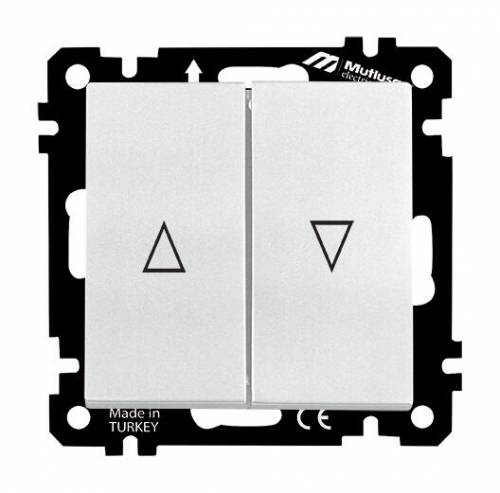 EP - Blind Switch (Control Switch) White with Screw
