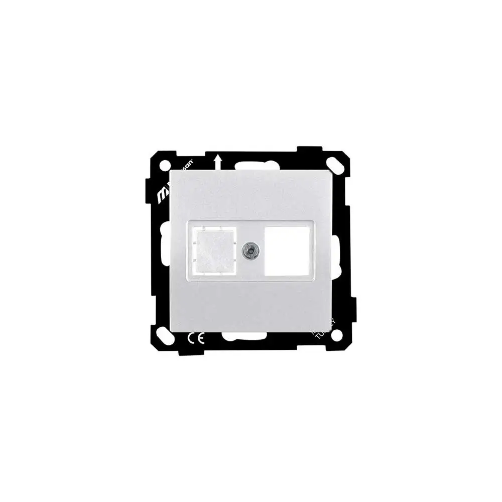 Компьютерная Розетка 1*RJ45, Белый цвет