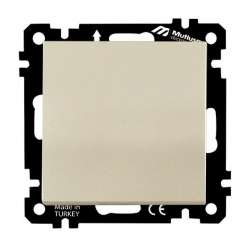 EP - Double Pole Switch White (with screw) - Thumbnail