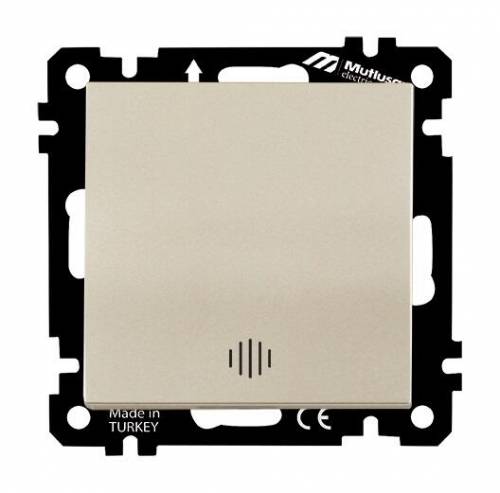 EP - Illuminated One (220V) Gang One Way Switch White Easy Connector