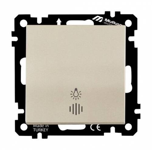 Ep-Işıklı Çağırma(220V) Vidalı Beyaz