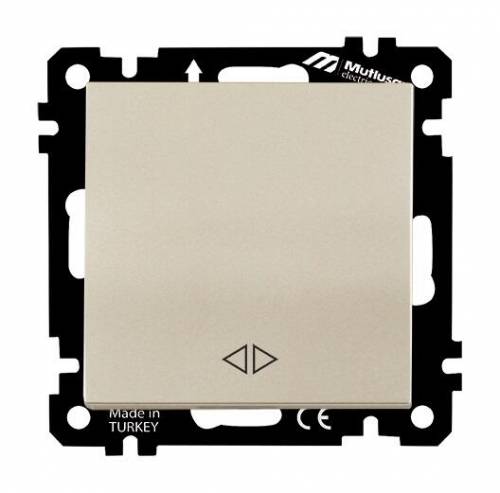 EP - One Gang Intermediate Switch White with Screw