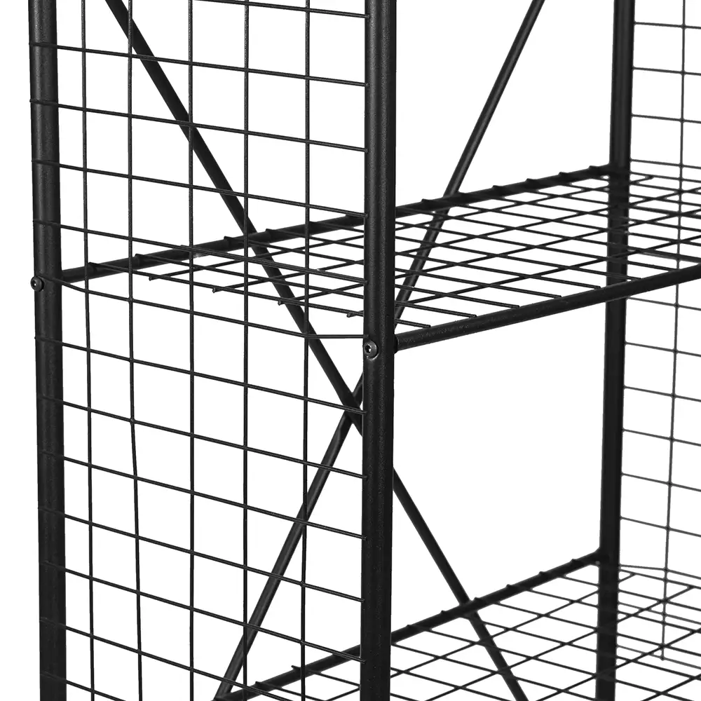 Geniş Metal Raflı Kitaplık (5 Katlı)