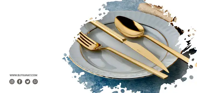 Gold Cutlery Set: New Trend in Design