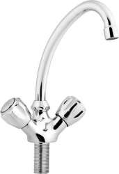 Spring - Robinet de bassin Gonca (forme de cygne) Installation facile
