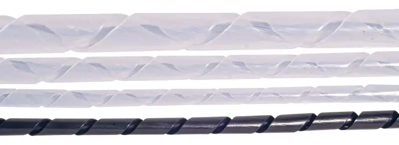 Спиральная пластиковая панель (длина: 50 см) - Thumbnail