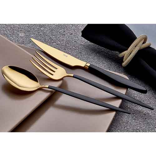 Istanbul Pearl Coated Cutlery Set - Thumbnail