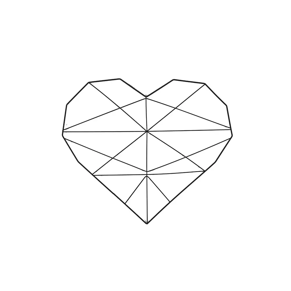 Uyan Home - Kalp Şekilli Duvar Rafı Uyan Home - Kalp Şekilli Duvar Rafı