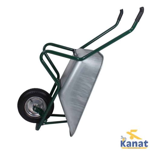 Kanat Mega Galvanized Unassembled Wheelbarrow