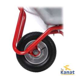 Kanat Plus Galvanized Unassembled Wheelbarrow - Thumbnail