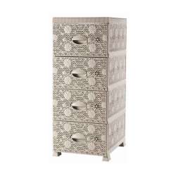 Violet House - Lace Design Nightstand