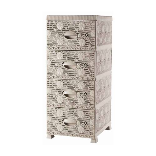 Lace Design Nightstand