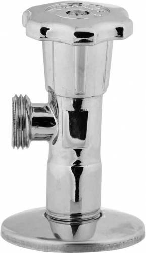 Long Angle Valve (Chrome Surface) Including Wall Flange Long Angle Valve (Chrome Surface) Including Wall Flange