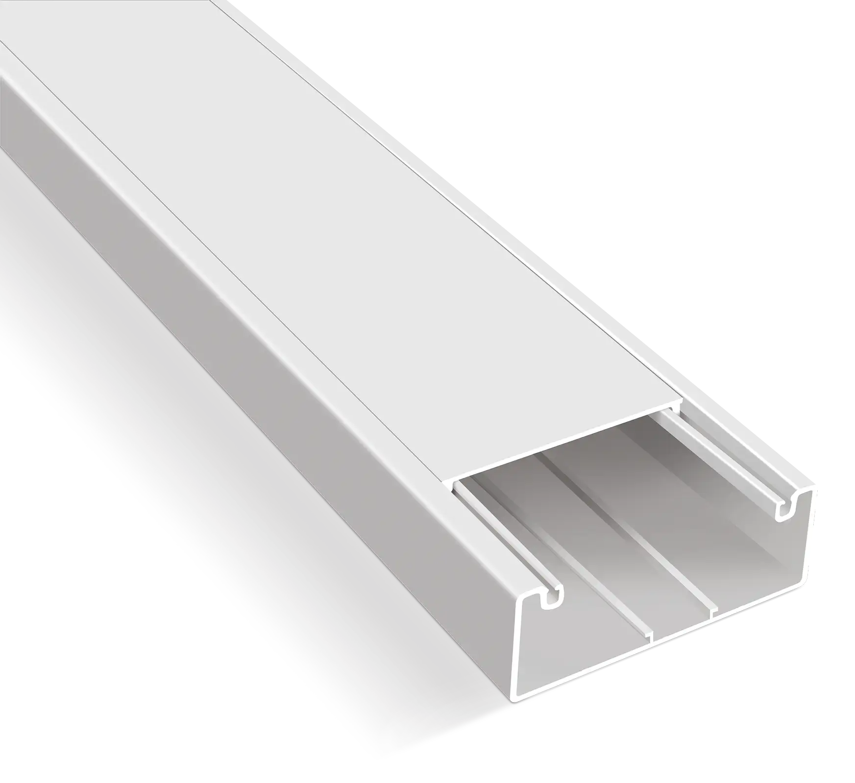 Meks Plus Series Cable Trunking With Internal Cover