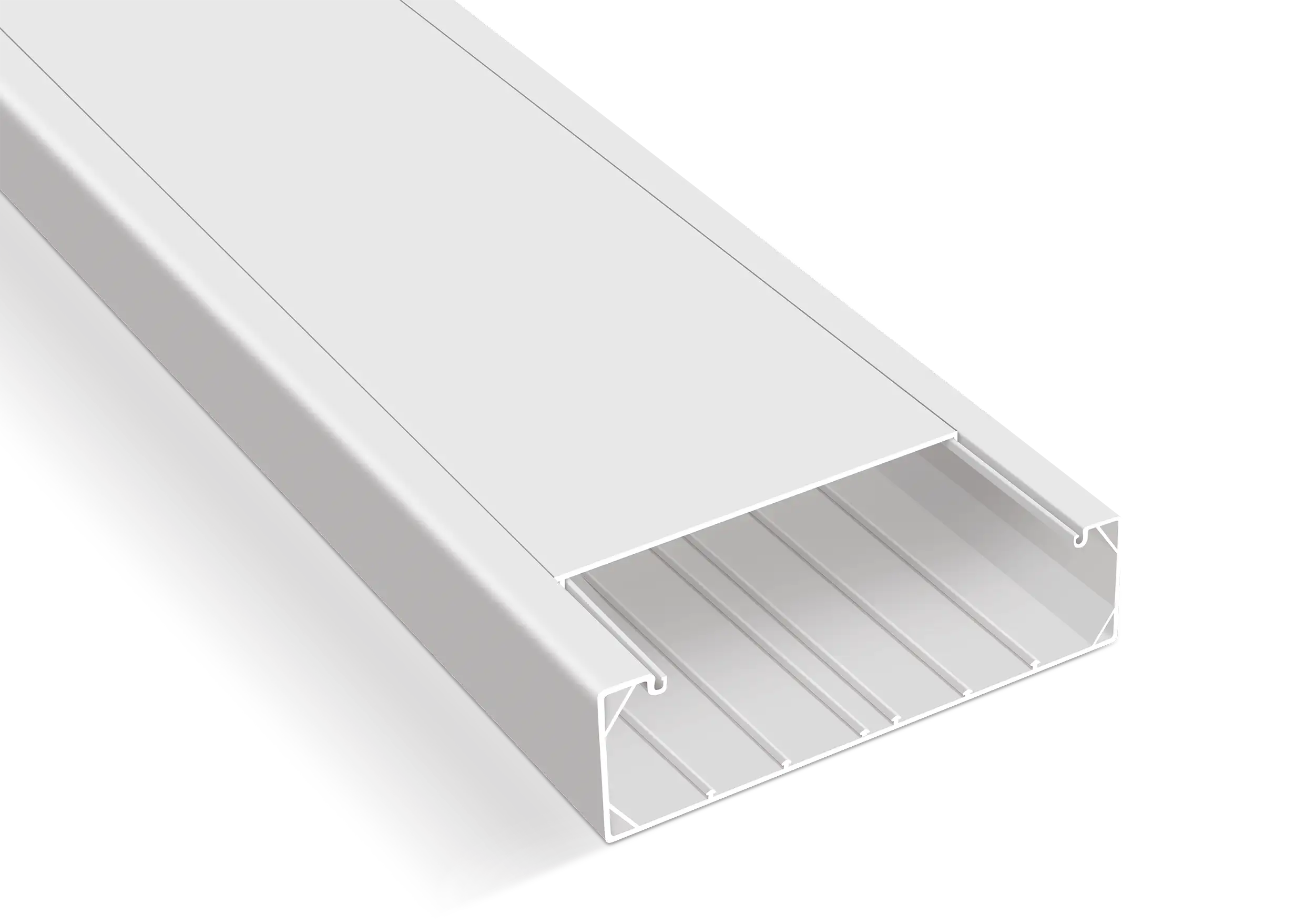 Meks Plus Series Cable Trunking With Internal Cover - Thumbnail