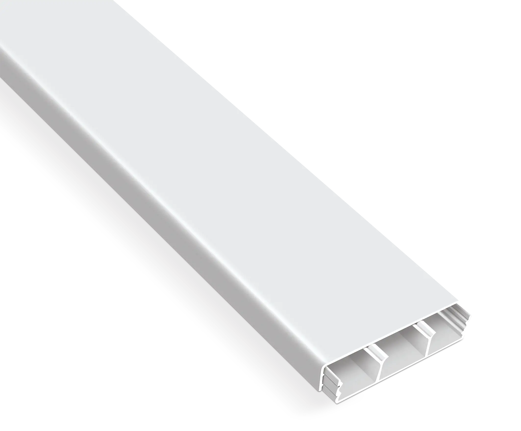 Meks Series Partitioned Cable Trunking With External Cover