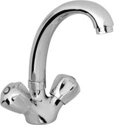 Spring - Melisa Basin Faucet (Swan Shape) (Luxury Pipe)
