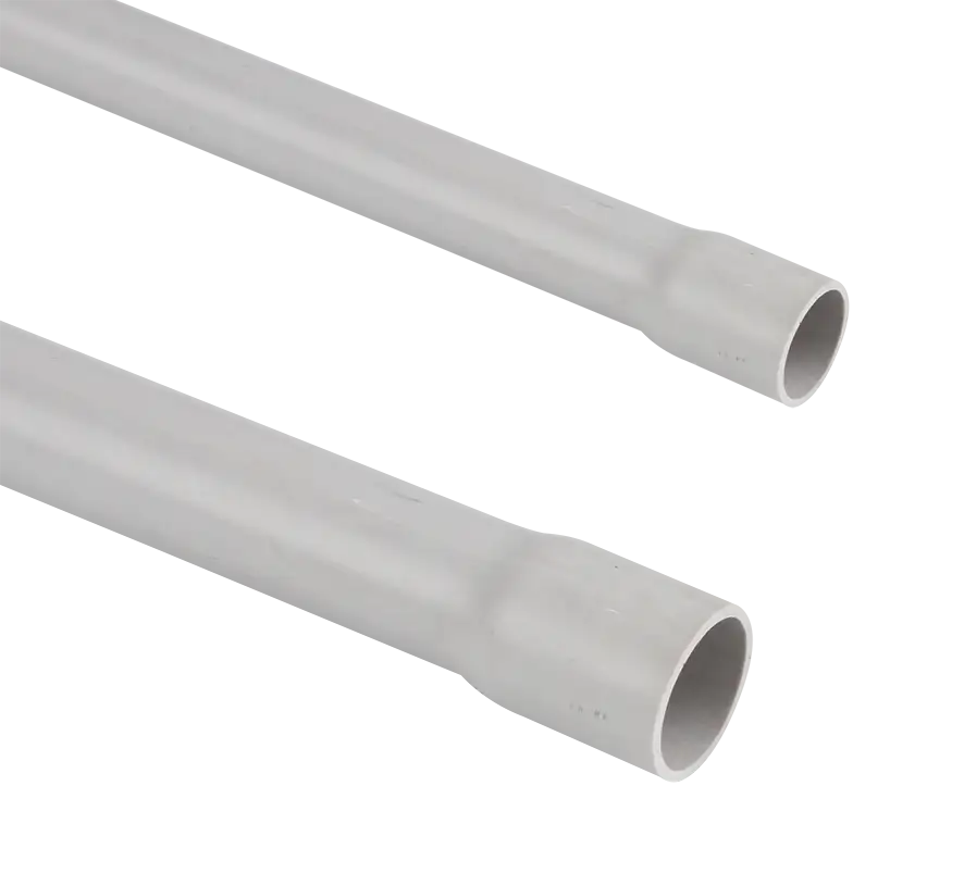 Mutlusan - Muflu Pvc Alev Yaymayan Boru (3M)