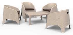 Ensemble de 4 fauteuils Olivya - Thumbnail
