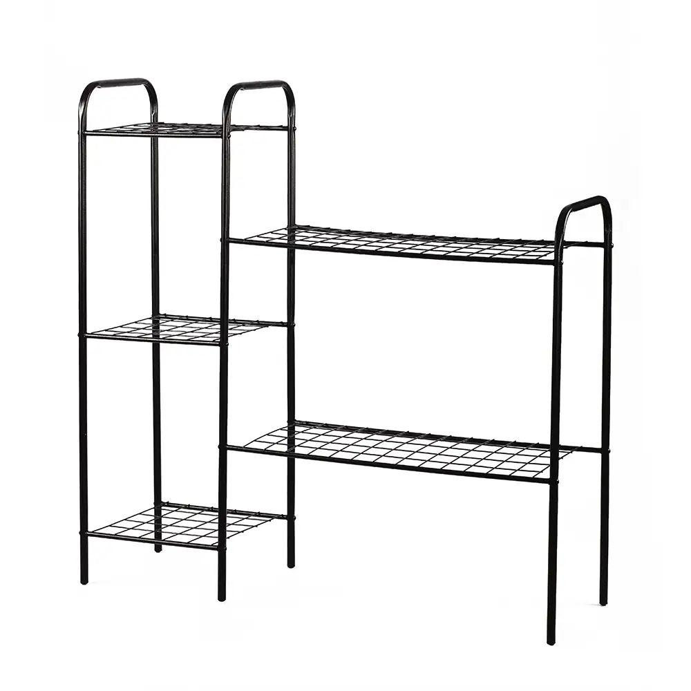 Uyan Home - Oval Tasarımlı Metal Saksılık (5 Raflı) Uyan Home - Oval Tasarımlı Metal Saksılık (5 Raflı)