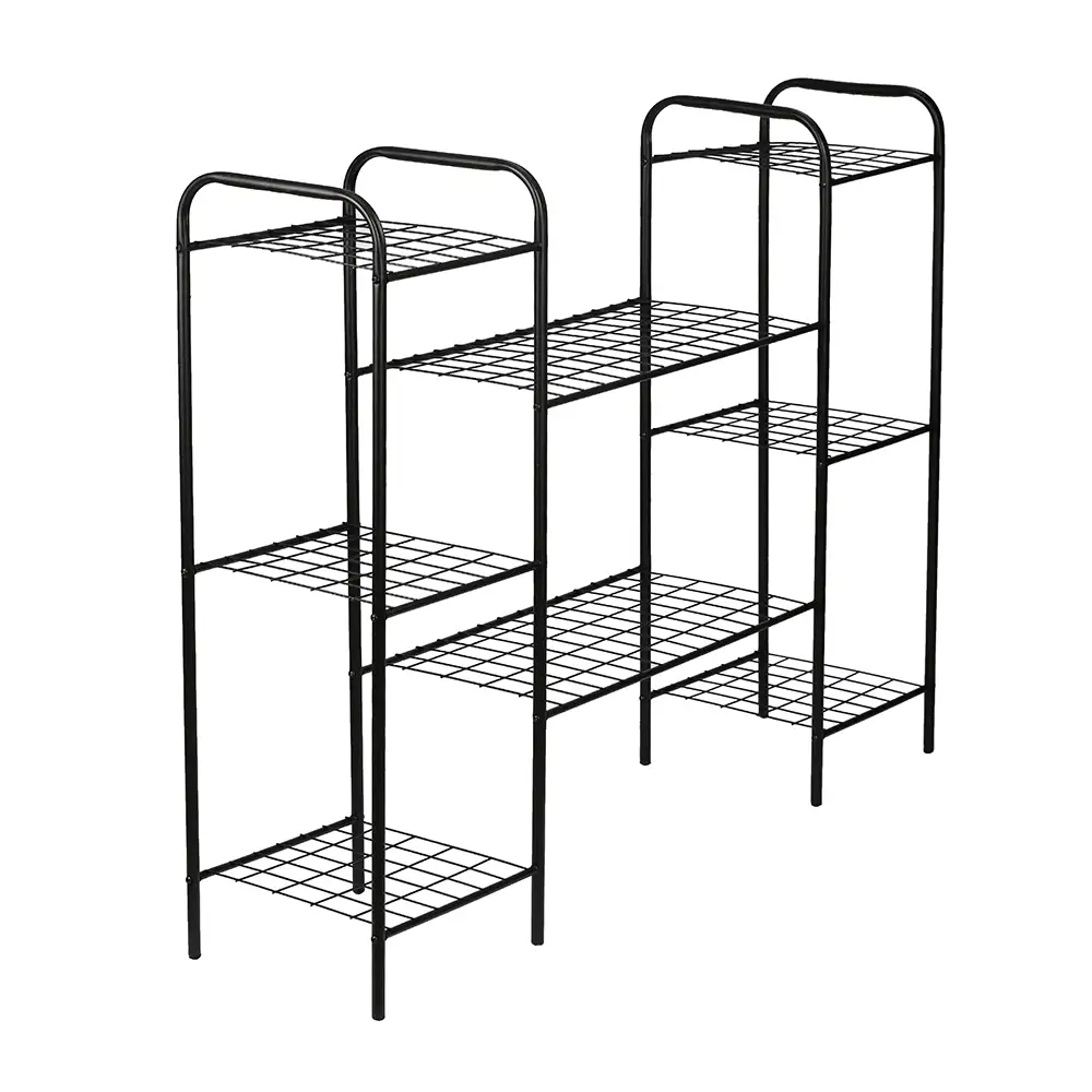 Uyan Home - Oval Tasarımlı Metal Saksılık (8 Raflı) Uyan Home - Oval Tasarımlı Metal Saksılık (8 Raflı)