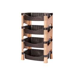 Violet House - Rattan Galaxy Vegetable Rack Violet House - Rattan Galaxy Vegetable Rack
