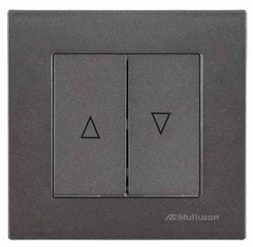 Rita Blind Switch White (Control Switch) Easy Connection