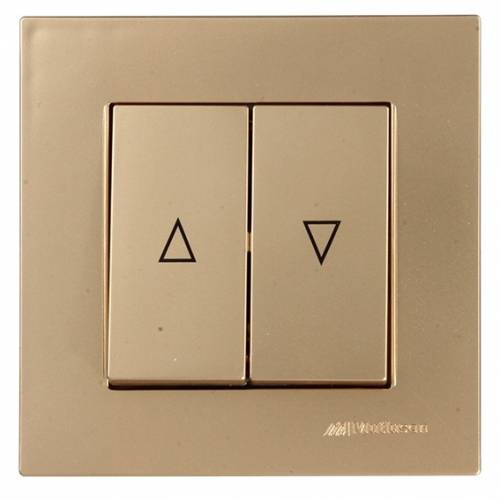 Rita Blind Switch White (Control Switch) Easy Connection