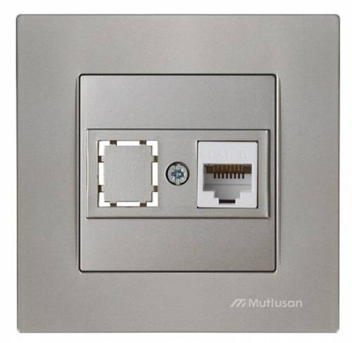 Rita Data Prizi 1*Rj45 (Cat6) Beyaz