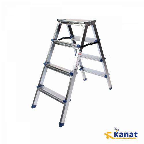Rita Galvanized Twin Ladder