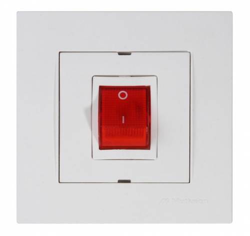 Rita Heather Switch (with Screw) White