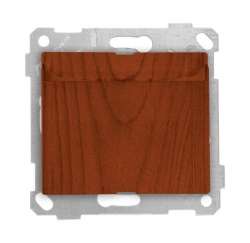 Rita Карточный выключатель, с задержкой отключения, белый цвет - Thumbnail