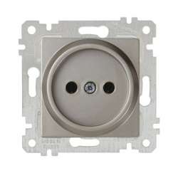 Rita Mechanism+Plate Socket Outlet Non-Earthed White - Thumbnail