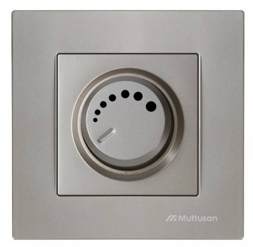 Rita Светорегулятор c подсветкой (Dimmer) 600W, белый цвет