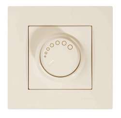 Rita RL Illuminated Dimmer 1000W White - Thumbnail