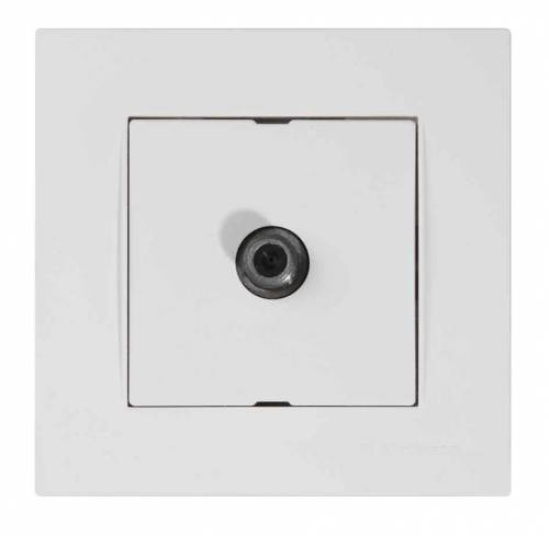Rita SAT Socket (Dead End) White