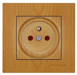 Rita UPS (French) Socket Child Protection White - Thumbnail