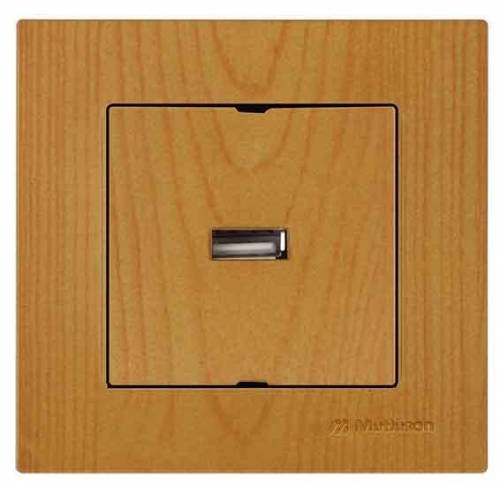Rita USB Charge Socket White
