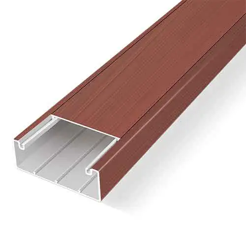 Sidem Series Cable Trunking With Internal Cover (Color Options) - Thumbnail