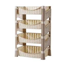 Violet House - Small Braided Vegetable Rack Violet House - Small Braided Vegetable Rack