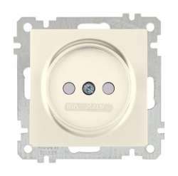 Socket Outlet with Child Protection Non-Earthed White - Thumbnail