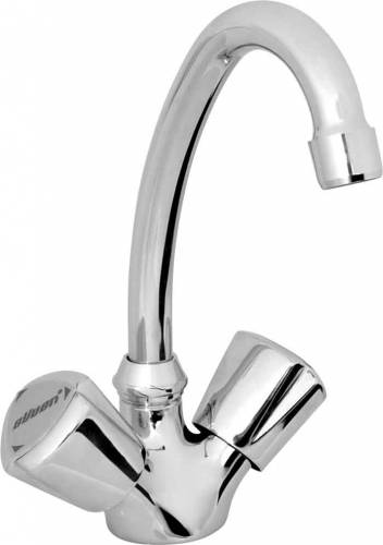 Robinet de lavabo Trio (forme de cygne)