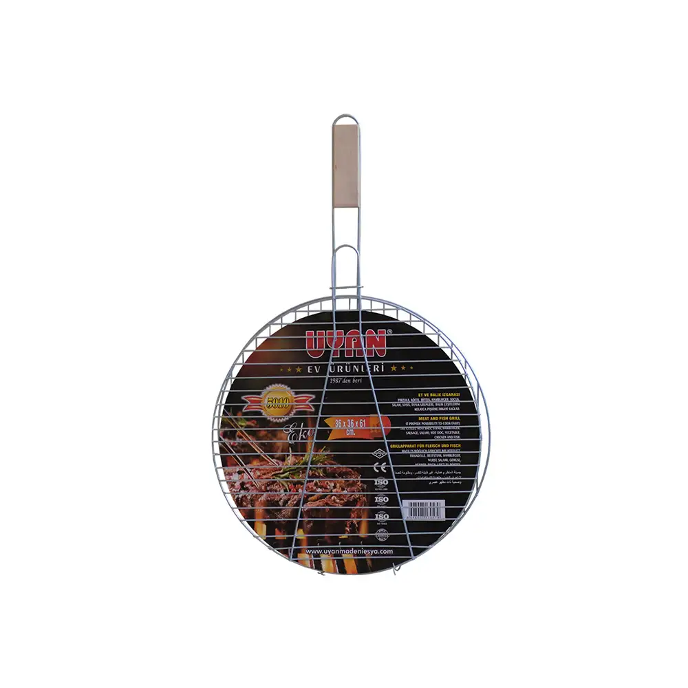 Uyan Home - Yuvarlak Mangal Izgarası (36 cm)